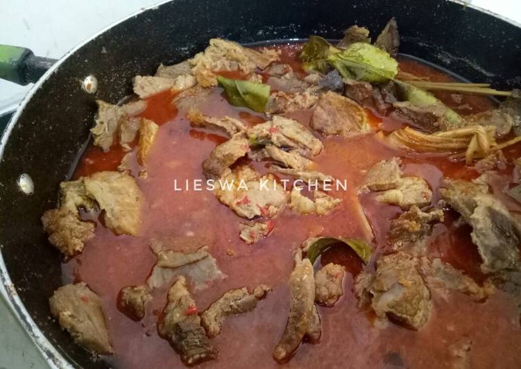 Resep Rendang Ala Buje yang Lezat Sekali