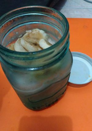 Foto resep Banana Berry Overnight Oat