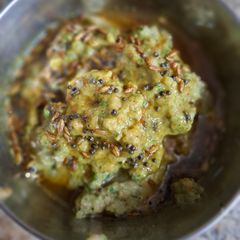 Snake gourd seeds chutney A picture of Snake gourd seeds chutney.