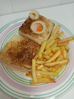 Una foto de Sándwich de huevo