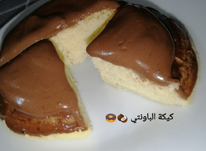 صورة لوصفة كيكة الباونتي كيتو 🥥🍩