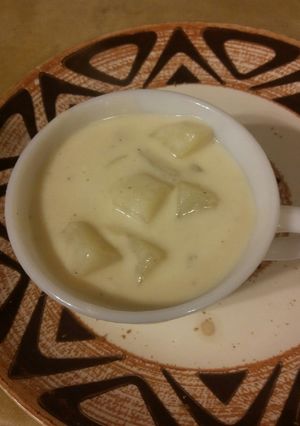 A picture of Creamy Potato Soup.