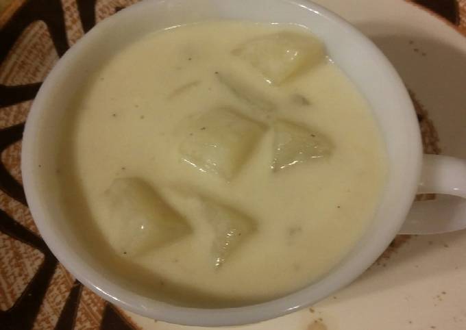 Recipe of Perfect Creamy Potato Soup