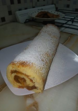 Una foto de ✨Pionono relleno con Dulce de Leche✨