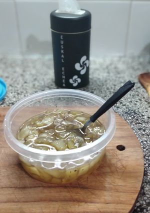 Una foto de Mermelada de pepino con canela y jengibre
