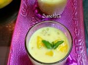 A picture of mango sago dessert