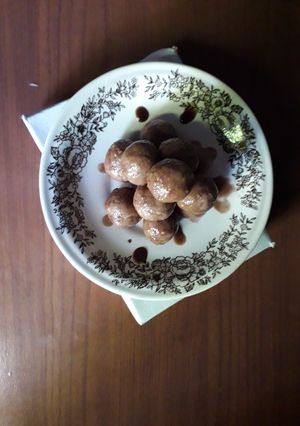 Foto resep Bola-bola biskuit