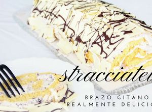 Una foto de Brazo Gitano de stracciatella