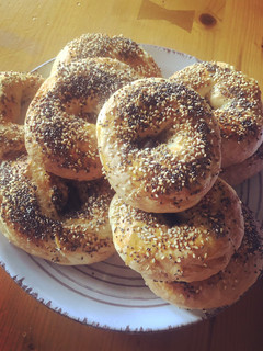 Una foto de Bagels