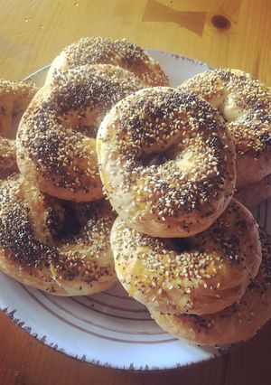 Una foto de Bagels