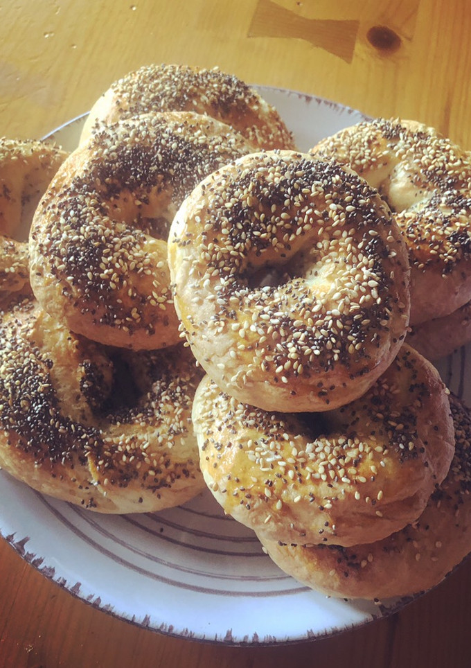 Una foto de Bagels