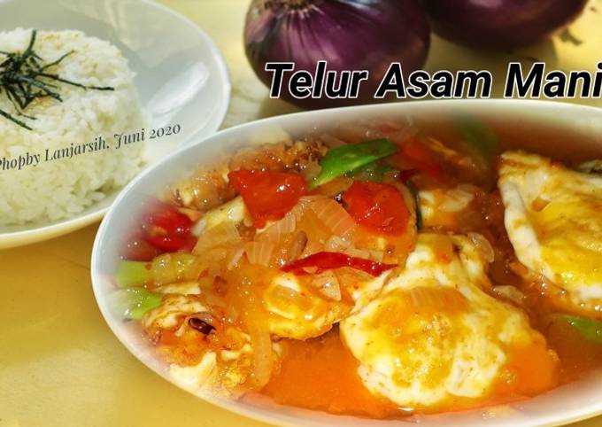 Resep Telur Ayam Kampung Asam Manis Oleh Lanjarsih Mama Fifian