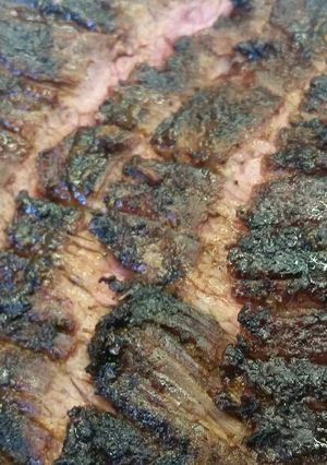A picture of Red Chile Flank Steak.