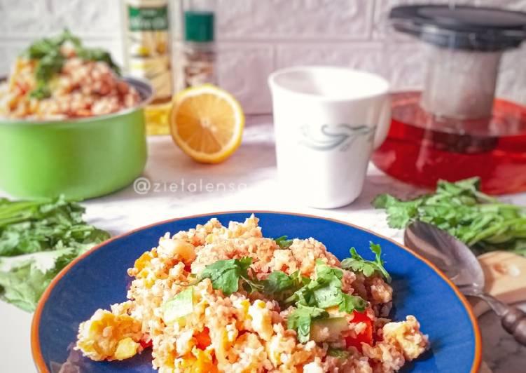 Arahan Memasak Bulgur Salad yang Bergizi