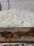 Pastel de pollo, repollo y papa