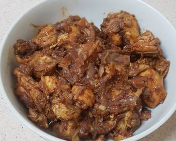 Latest Recipe Onion chicken Delicious and Healthy