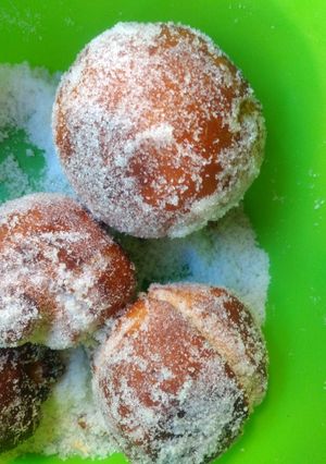 Una foto de Rosquita y bolitas son las misma masa