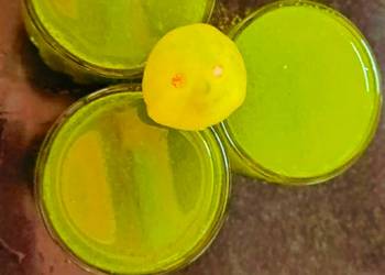How to Recipe Yummy Mint Lemonade juice