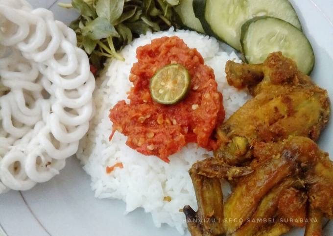 Sego Sambel aka Penyetan Surabaya #pr_uuenaktenanrek