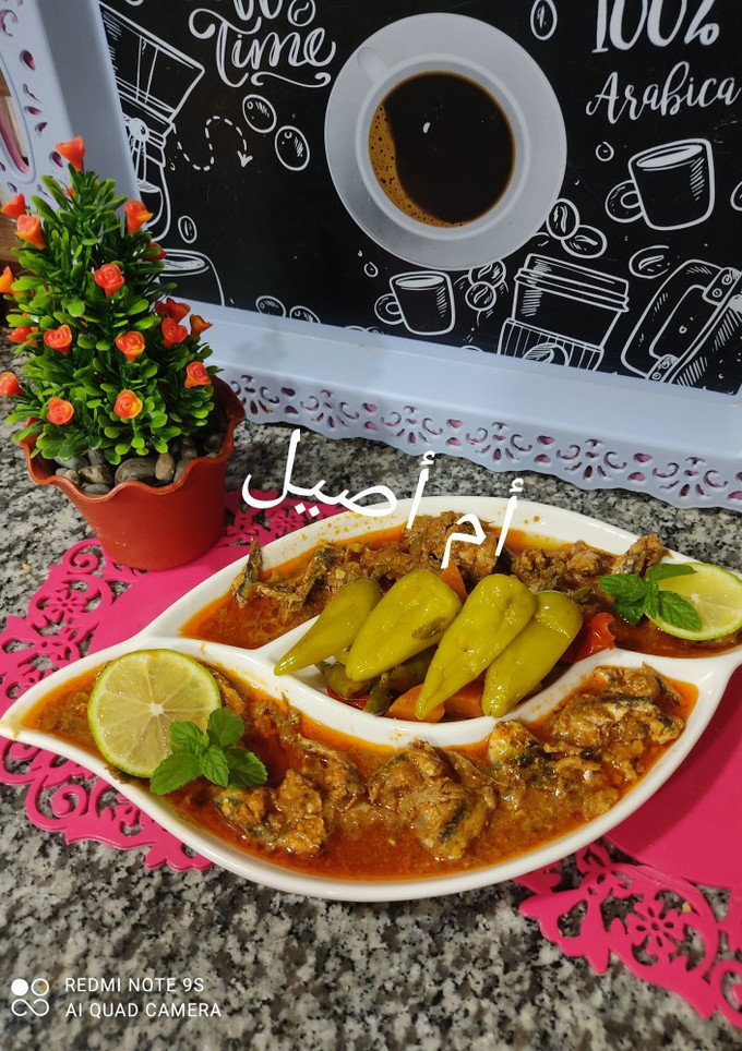 صورة لوصفة سردين صوص (مثل المعلب)