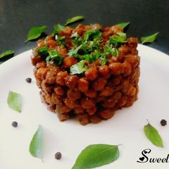 A picture of Black ChanaMasala.