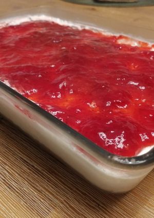 Una foto de Tarta de queso sin lactosa