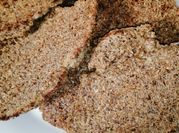 Una foto de pan de salvado de trigo