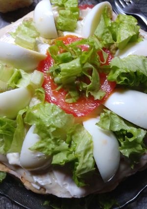 Una foto de Torta de panqueques
