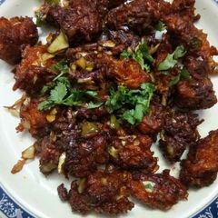 A picture of Veg Dry Manchurian.
