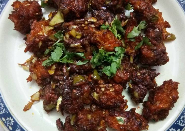 How to Prepare Any-night-of-the-week Veg Dry Manchurian
