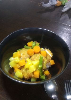 Foto resep Chicken Katsu Bumbu Kari