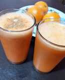 Jugo de Naranja zanahoria y jengibre