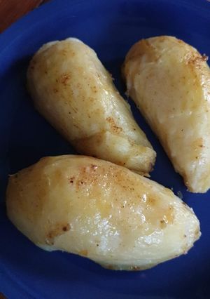A picture of Boiled potatoes.