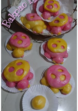 Foto resep Bakpao Karakter lembut Bahan Ekonomis tanpa Tepung bakpao