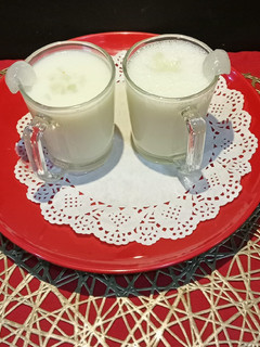A picture of Summer Special Ice Apple Fruits Milk Shake.