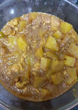 A picture of Keema Curry.