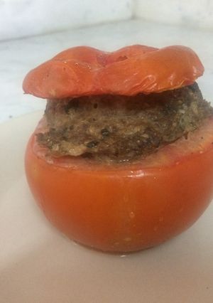Une photo de Tomates farcies kefta