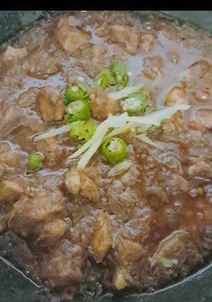A picture of Koyla karahi.