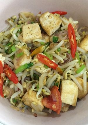 Foto resep Tumis tauge tahu