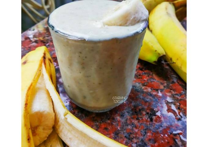 Simple Way to Prepare Favorite Healthy banana smoothie