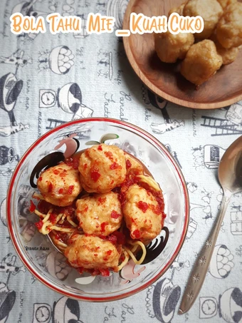 Langkah Gampang Membikin Resep Bola Bola Tahu - Kuah Cuko yang Lezat Sekali Anti Ribet, Uenak Banget
