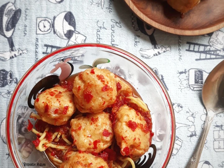 Langkah Gampang Membikin Resep Bola Bola Tahu - Kuah Cuko yang Lezat Sekali Anti Ribet, Uenak Banget