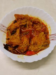 মৃগেল কারি(Mrigel curry recipe in bengali) রেসিপির প্রধান ছবি