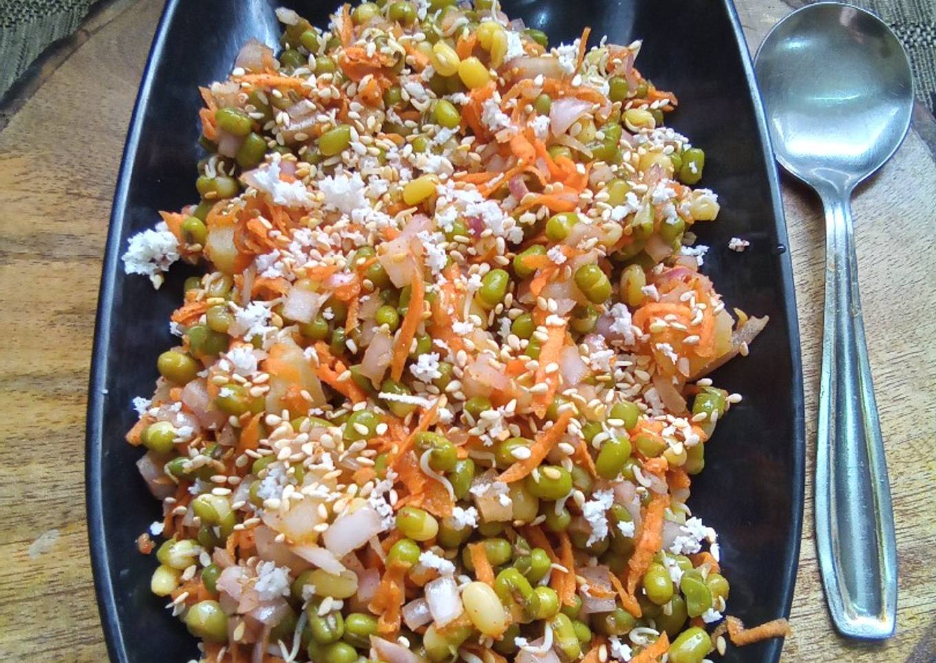 Healthy moong salad