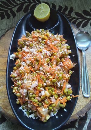 A picture of Healthy moong salad.