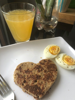 Una foto de Pancakes con Avena y Banano