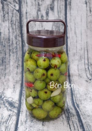 Hình của món Quả Sung Muối Chua Giòn.