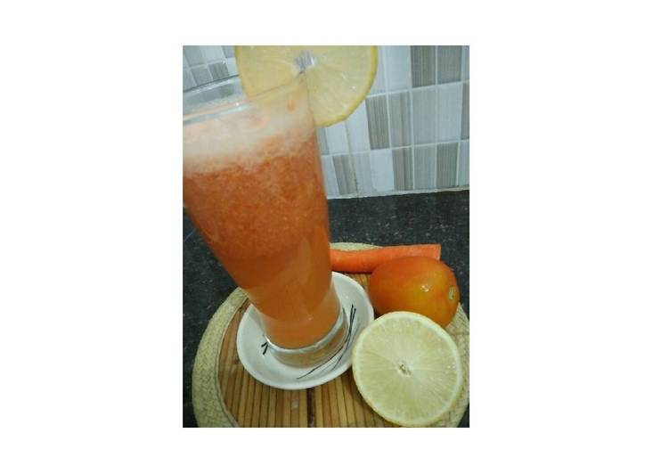 Resep Juice wortel tomat&amp;lemon (#pr_smothies), Menggugah Selera