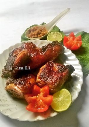 Foto resep Ayam Bakar/panggang Teflon Bumbu Kecap Simple