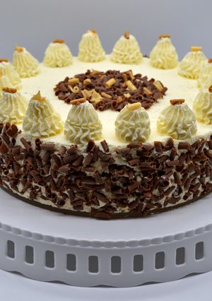 A picture of Black Forest Gateau.